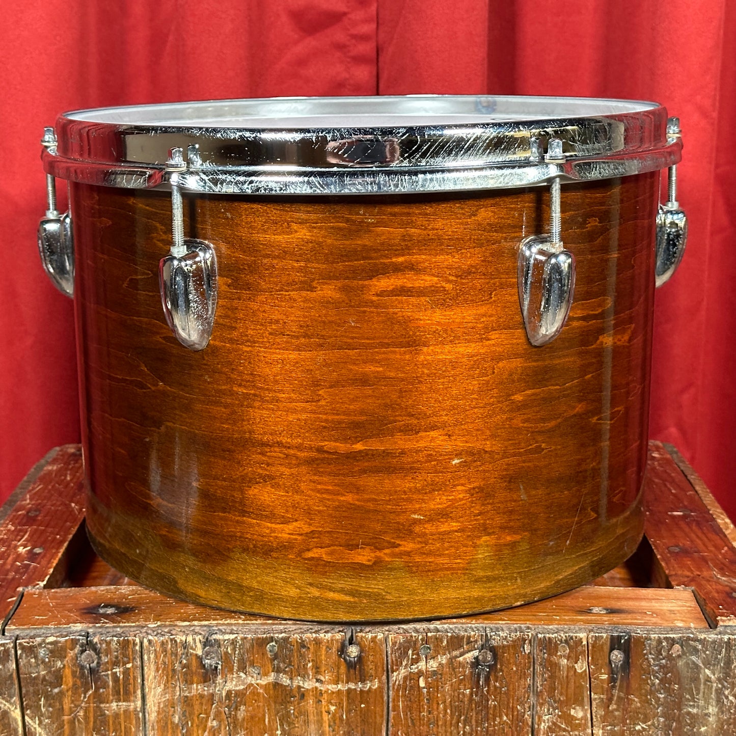 1970s Slingerland 9x13 Concert Tom Walnut
