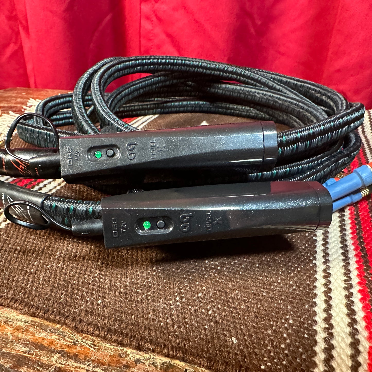 Audioquest Rocket 88 Full Range Speaker Cable Pair 8 Foot