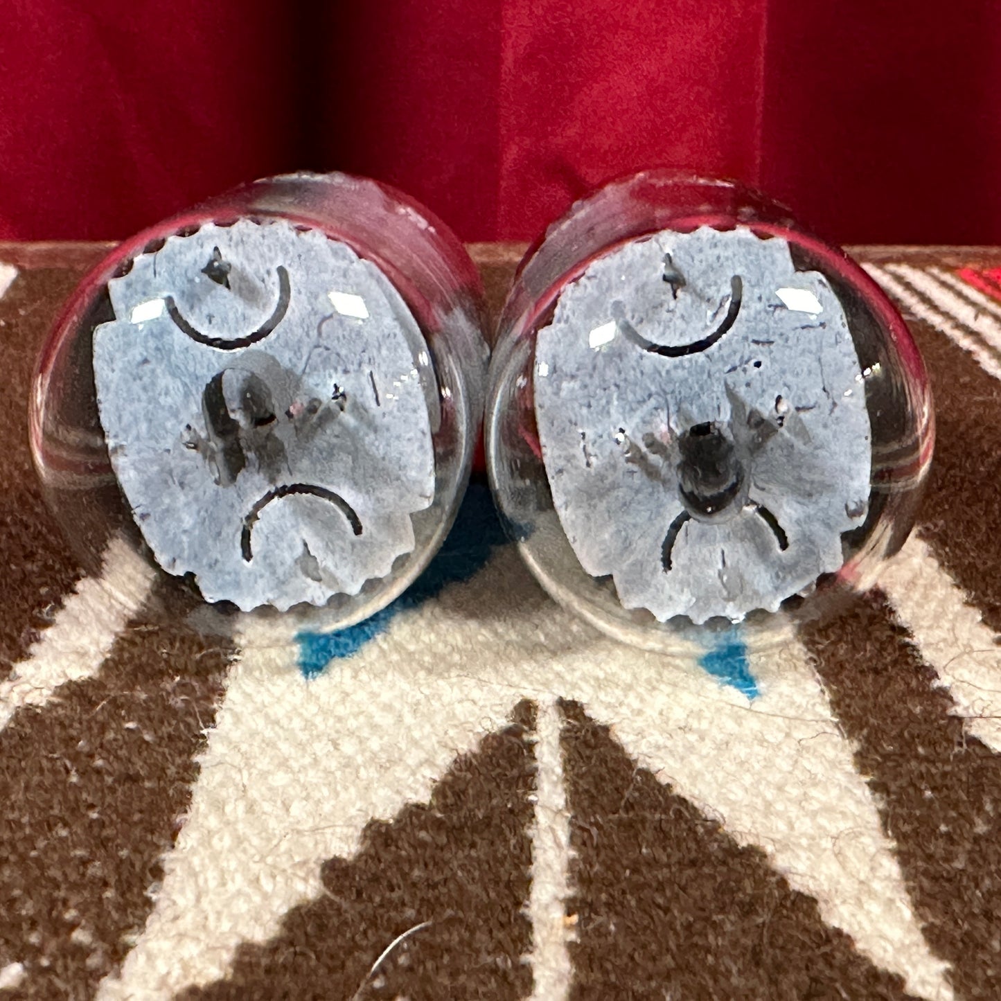 Vintage General Electric 6L6GC Amplifier Power Tubes Duet Set of 2 Made in USA GE #93