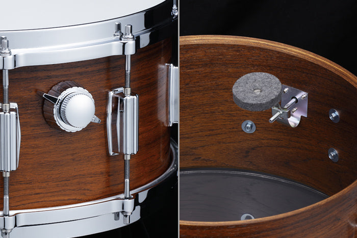 Tama 50th Limited Mastercraft RW255 Rosewood 5x14 Snare Drum *Video Demo*