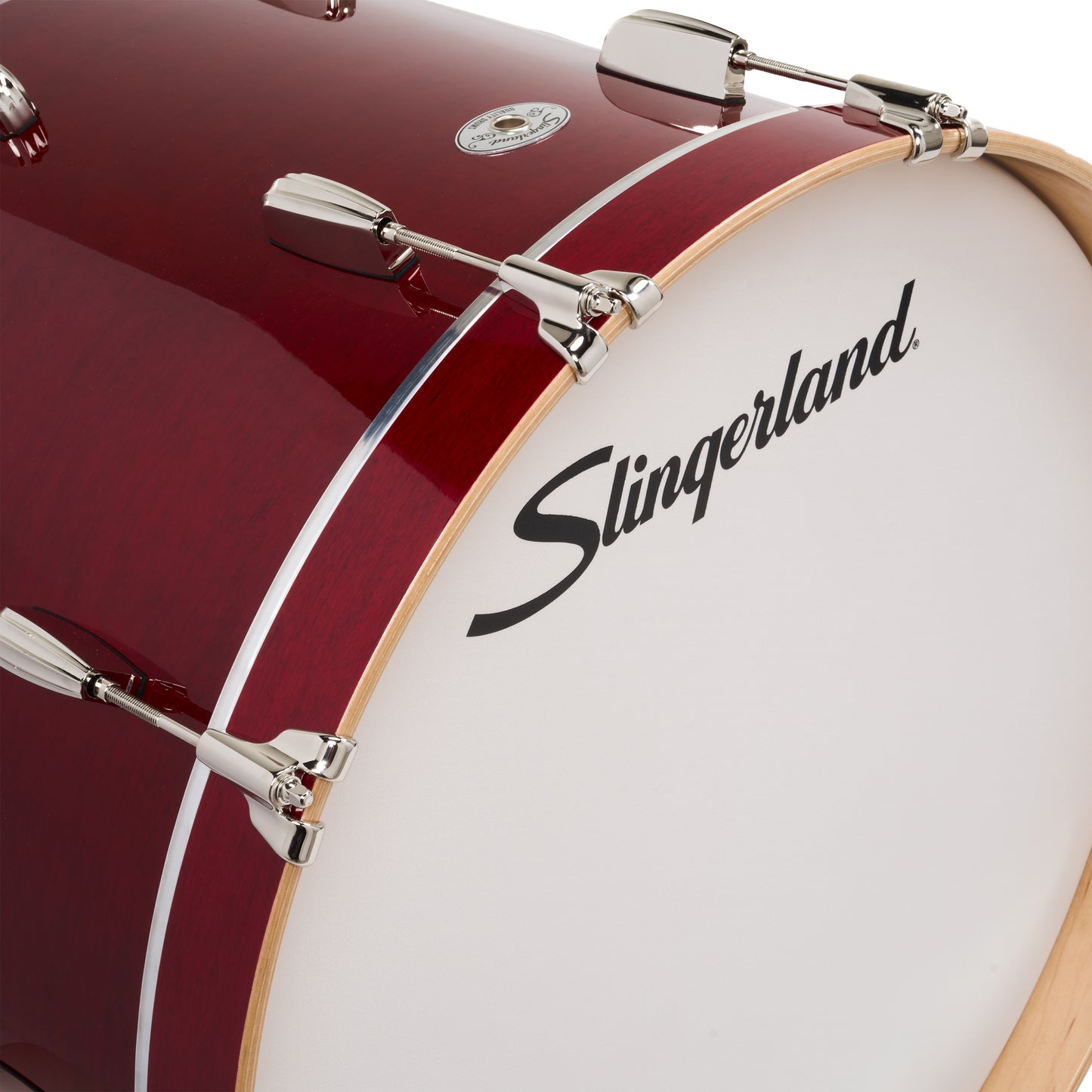 Slingerland Studio King Drum Set Royal Crimson Lacquer 18/12/14
