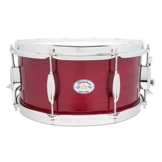Slingerland Studio King 6.5x14 Snare Drum Royal Crimson Lacquer