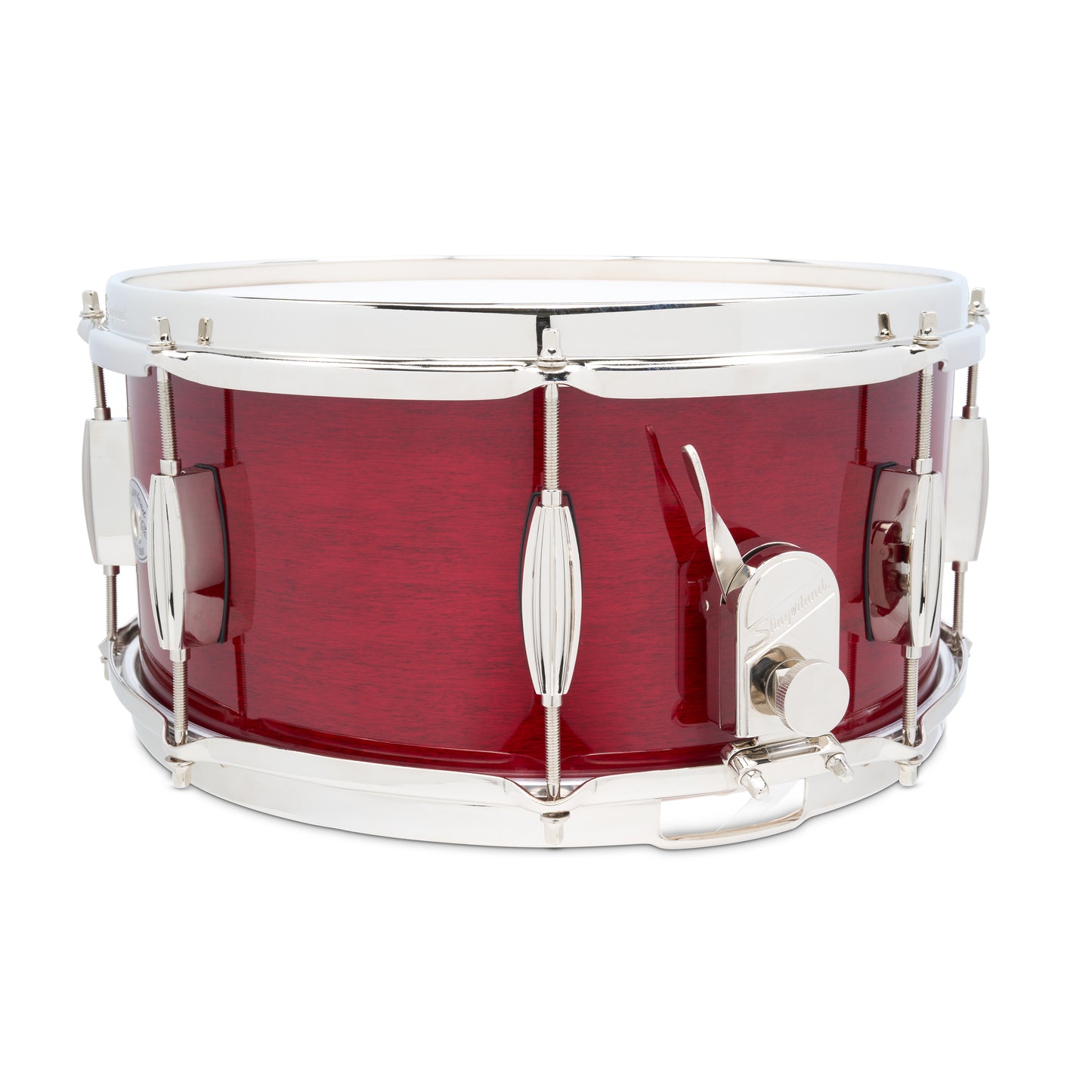 Slingerland Studio King 6.5x14 Snare Drum Royal Crimson Lacquer