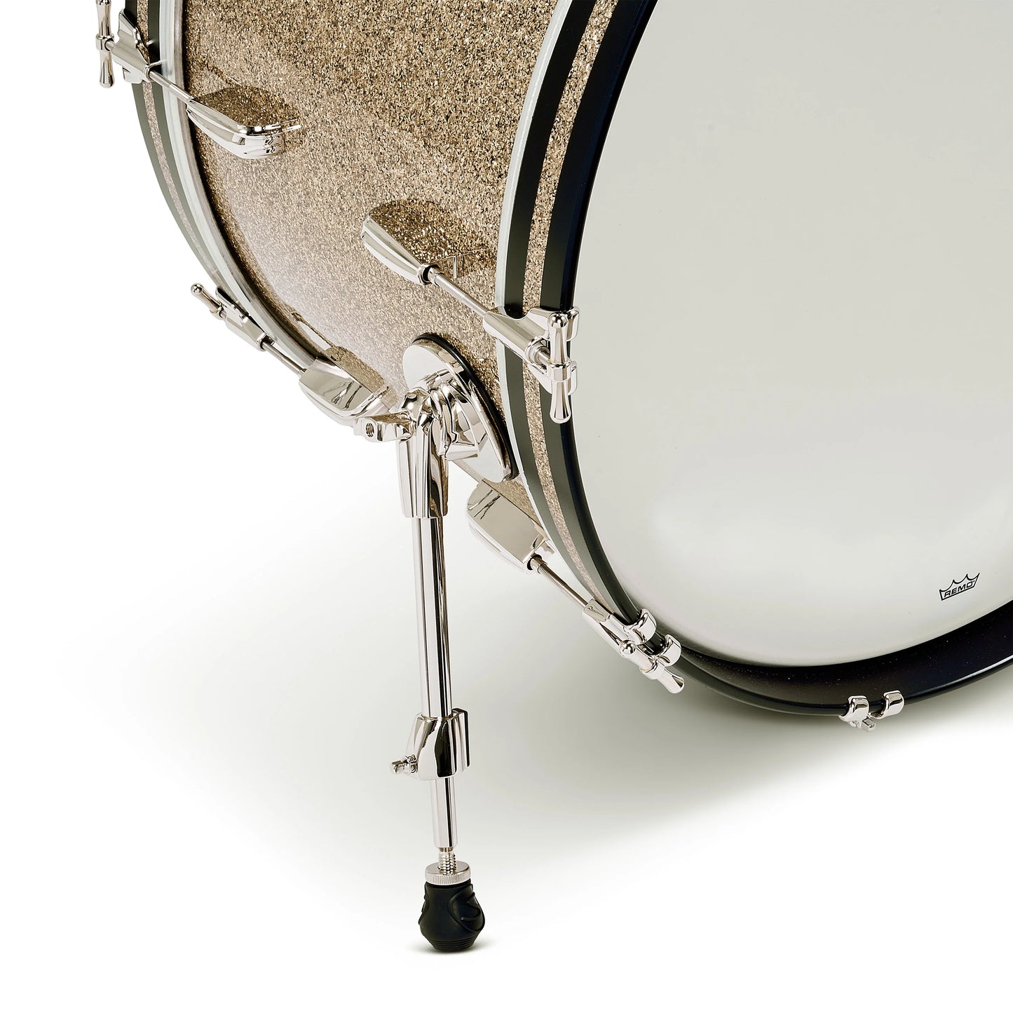 Slingerland Radio King 3-Ply Mahogany/Poplar Drum Set Gold Glass Glitter 20/12/14