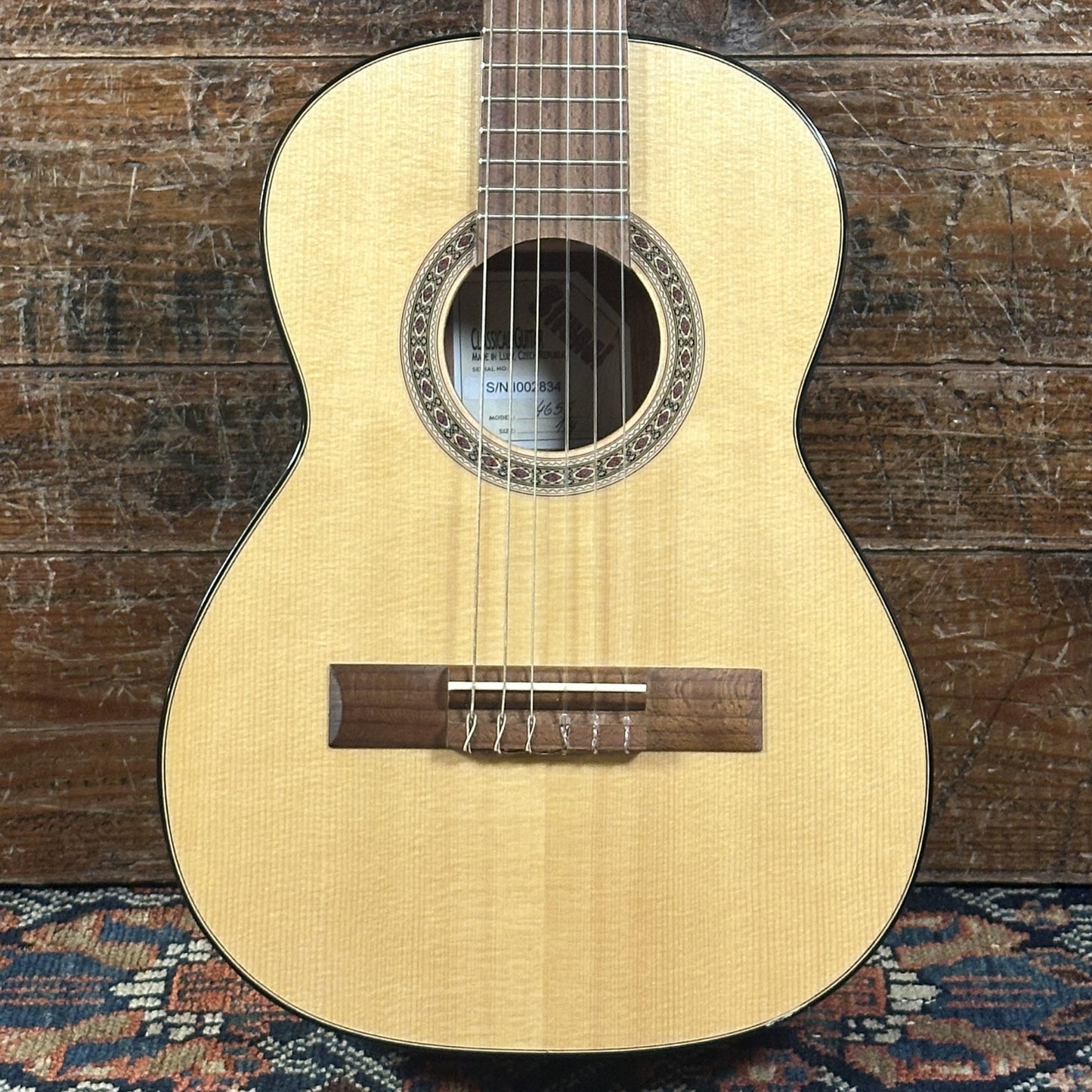 Strunal 1/4 Size Classical Acoustic Guitar Natural Model 4655