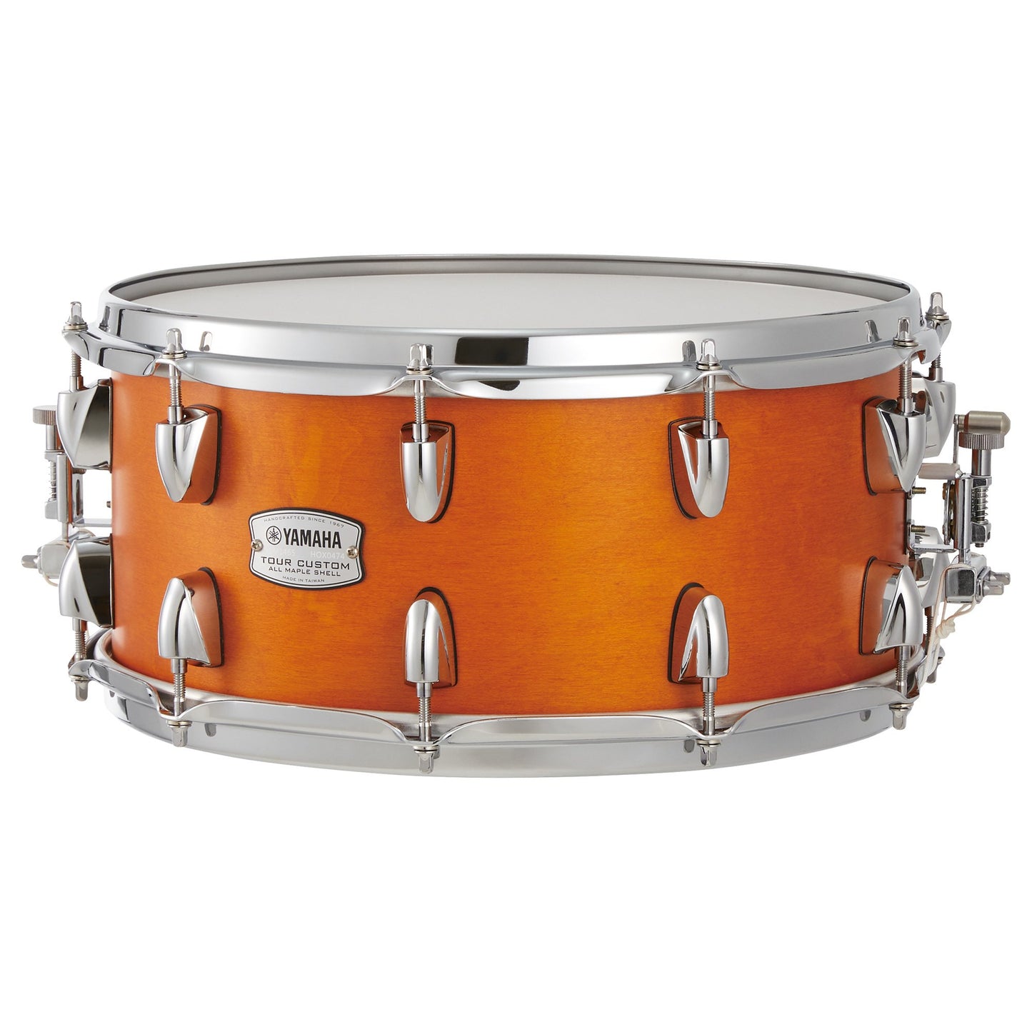Yamaha TMS−1465CRS Tour Custom Maple 6.5x14 Snare Drum Caramel Satin
