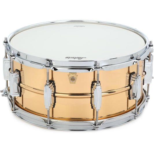 Ludwig LB552 Bronze Phonic 6.5x14 Snare Drum - B-Stock