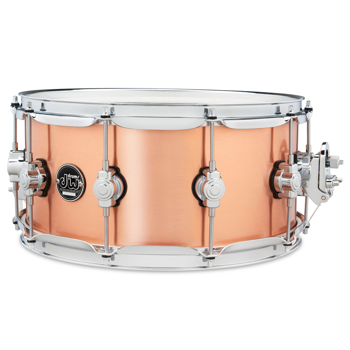 DW Performance Series 1mm Polished Copper 6.5x14 Snare Drum