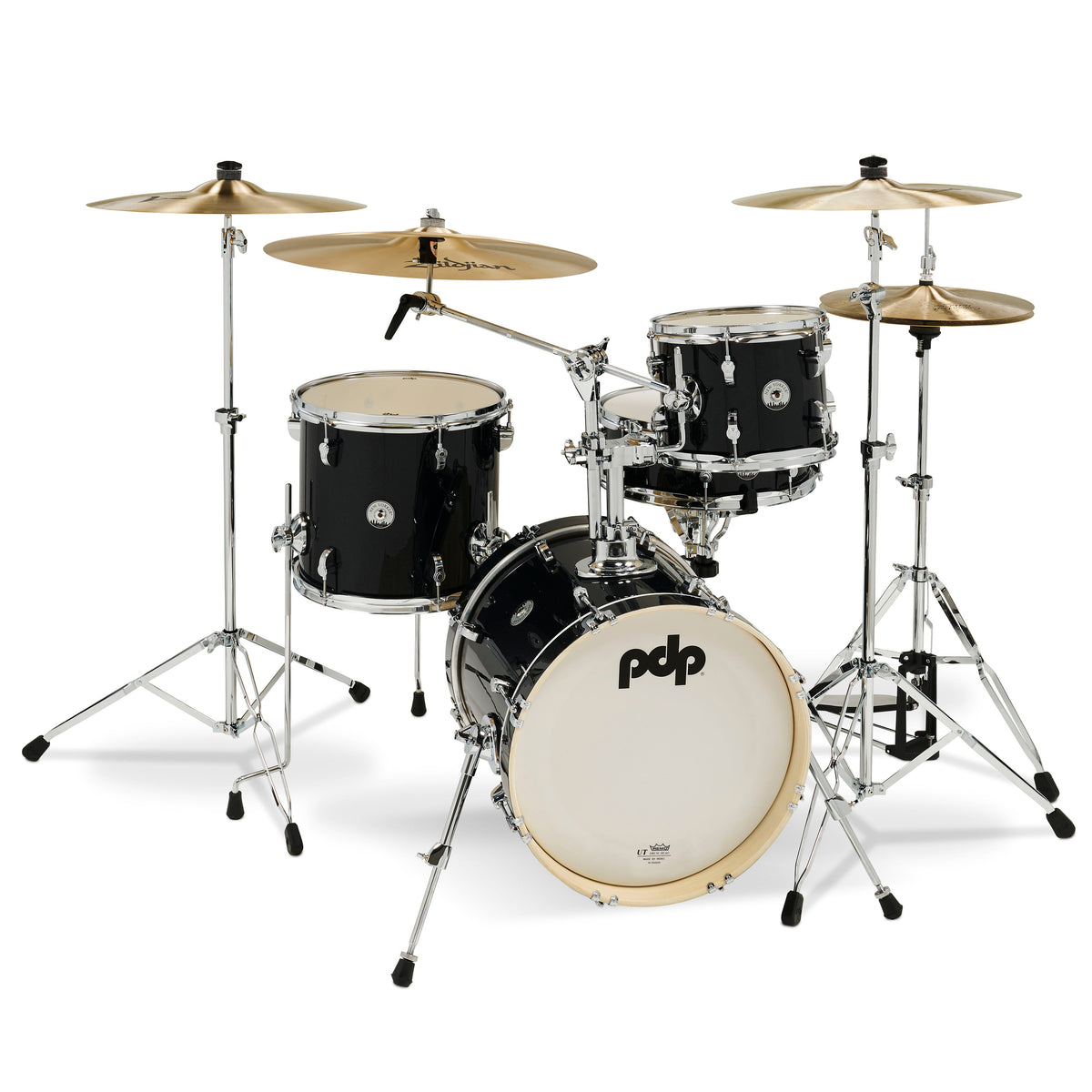 PDP New Yorker 4-Piece Shell Pack Black Onyx Sparkle