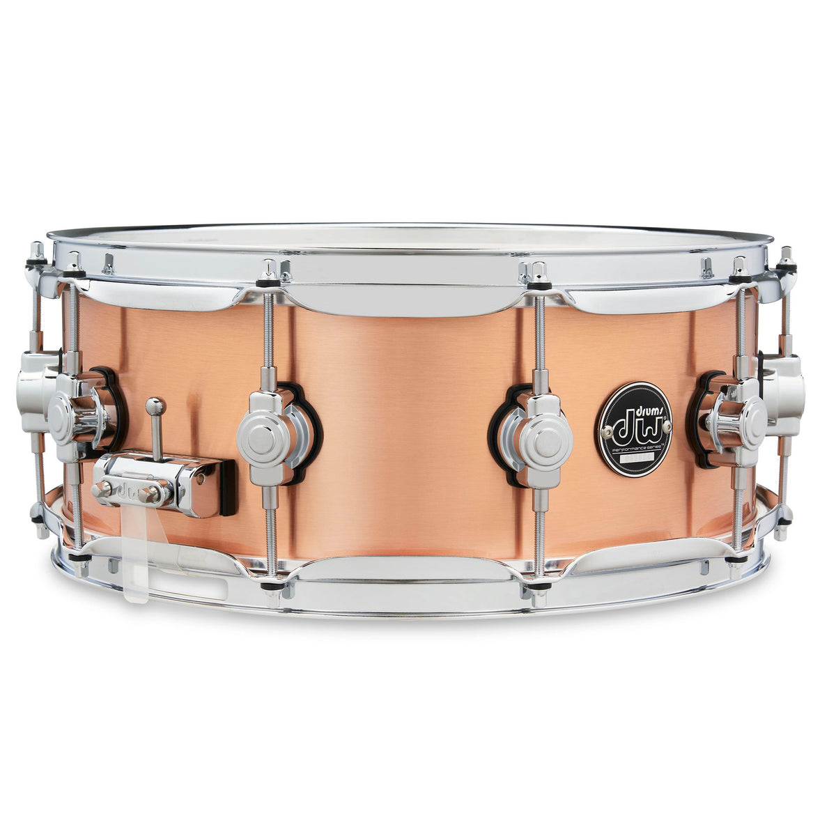 DW Performance Series 1mm Polished Copper 5.5x14 Snare Drum