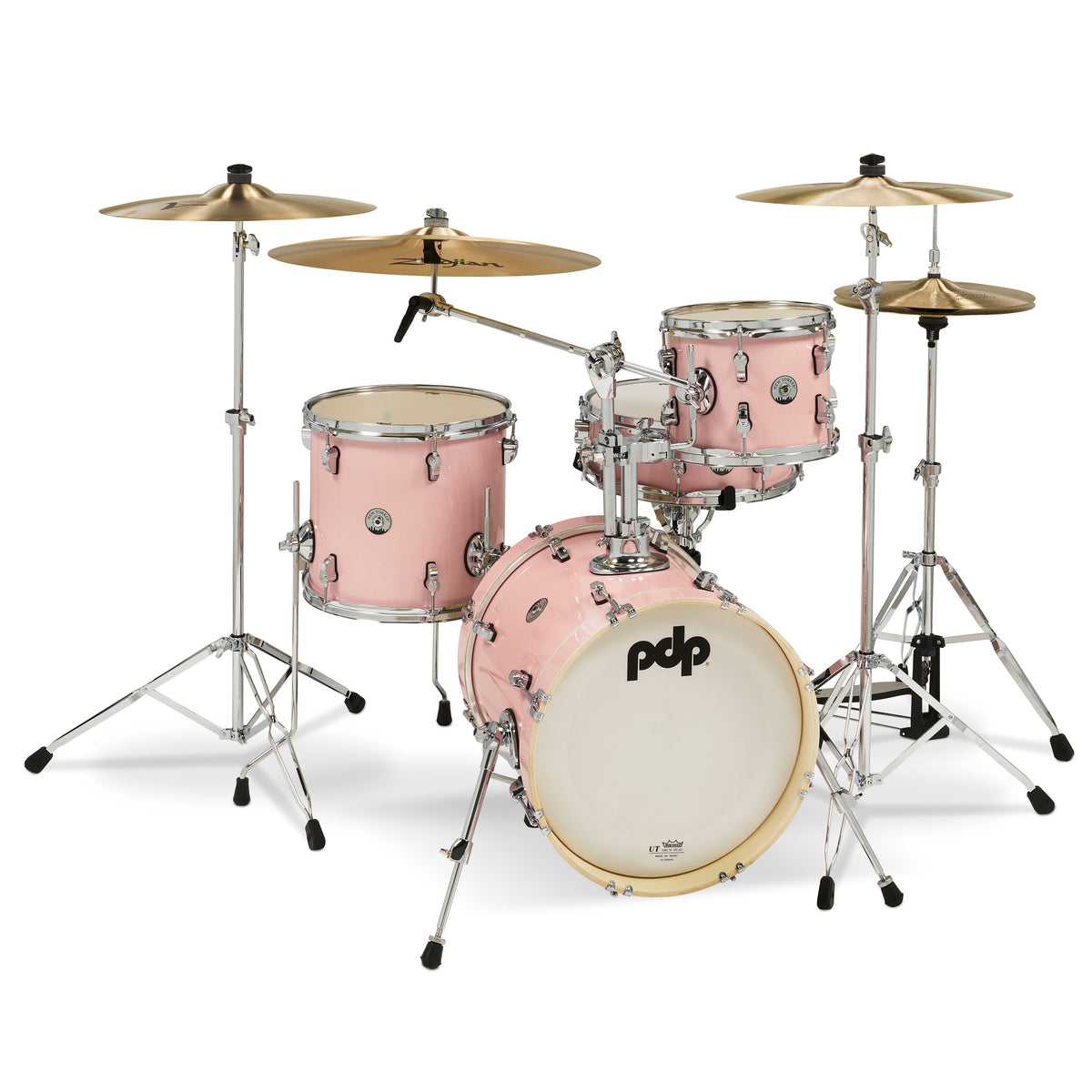 PDP New Yorker 4-Piece Shell Pack Pale Rose Sparkle