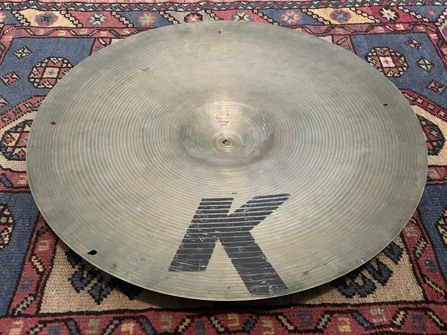 22" Zildjian K Crash Ride Cymbal EAK 2764g #862