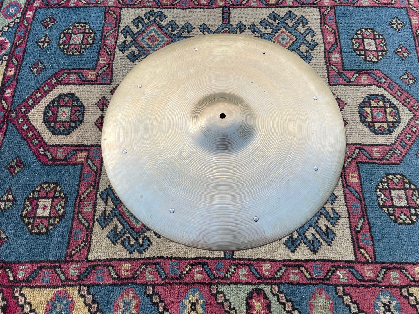 18" Zildjian A Trans Stamp Crash Ride Sizzle Cymbal 1512g #821 *Video Demo*