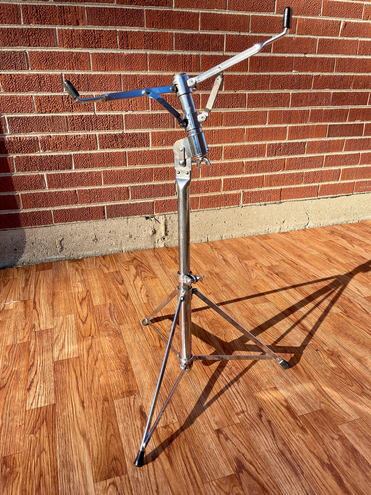 1960s Ludwig No. 1358C Buck Rogers Snare Stand Chrome Walberg & Auge