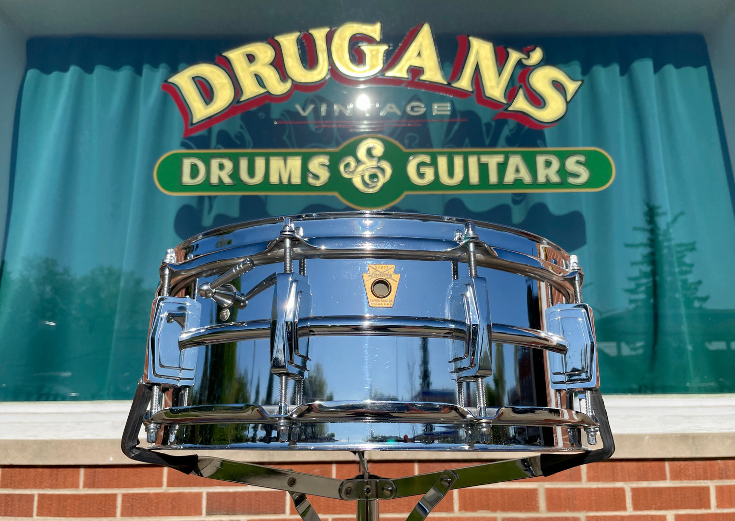 1964 Ludwig 5x14 LM400 Supraphonic Snare Drum w/ COB Hoops