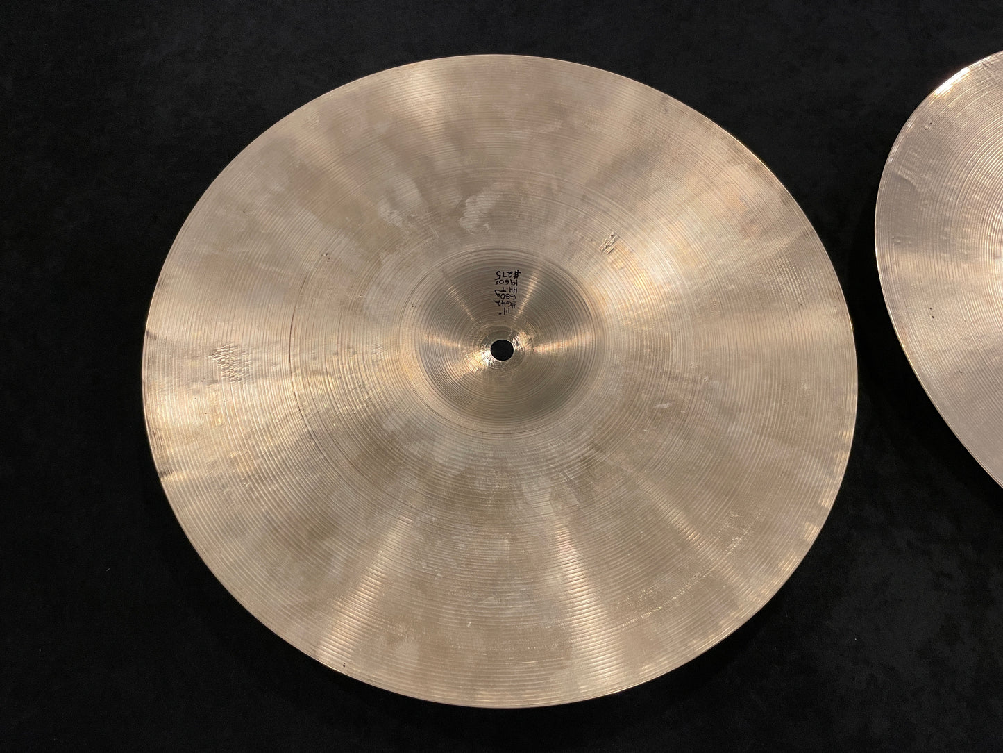 14" Zildjian A 1960s Hi-Hat Cymbal Pair 680g/1244g #642 *Video Demo*