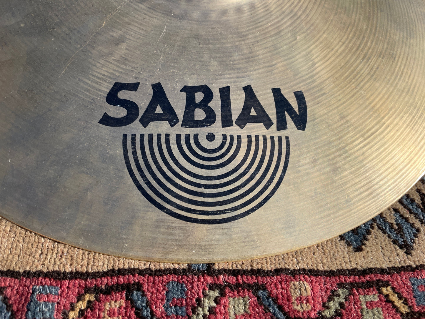21" Sabian Hand Hammered HH Vintage Ride Cymbal 2220g Brilliant