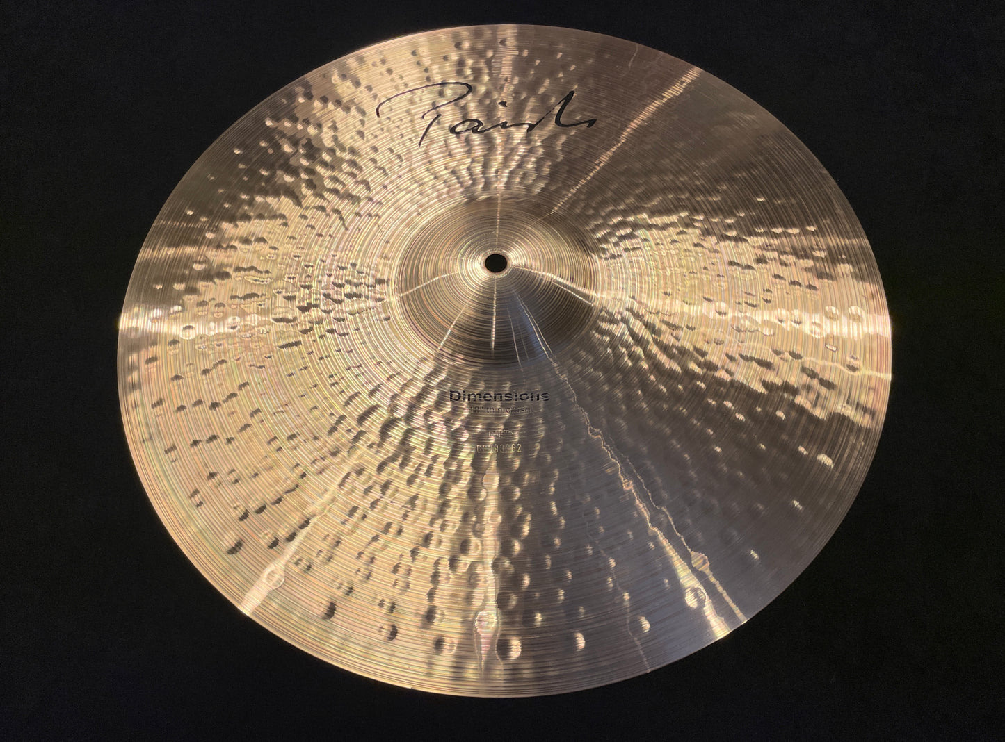 18" Paiste Dimensions Thin Crash Cymbal 1334g