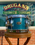 1958 Slingerland Radio King Little Pro Outfit No. 4N Drum Set Aqua Blue Sparkle