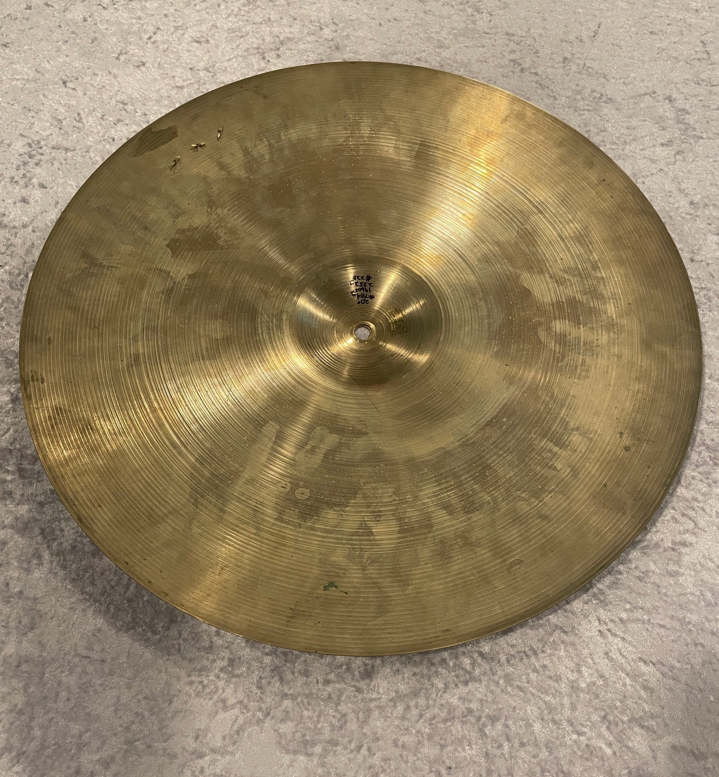 20" Zildjian A 1960s Ride Cymbal w/ 3 Rivet Cluster 2352g #784 *Video Demo*
