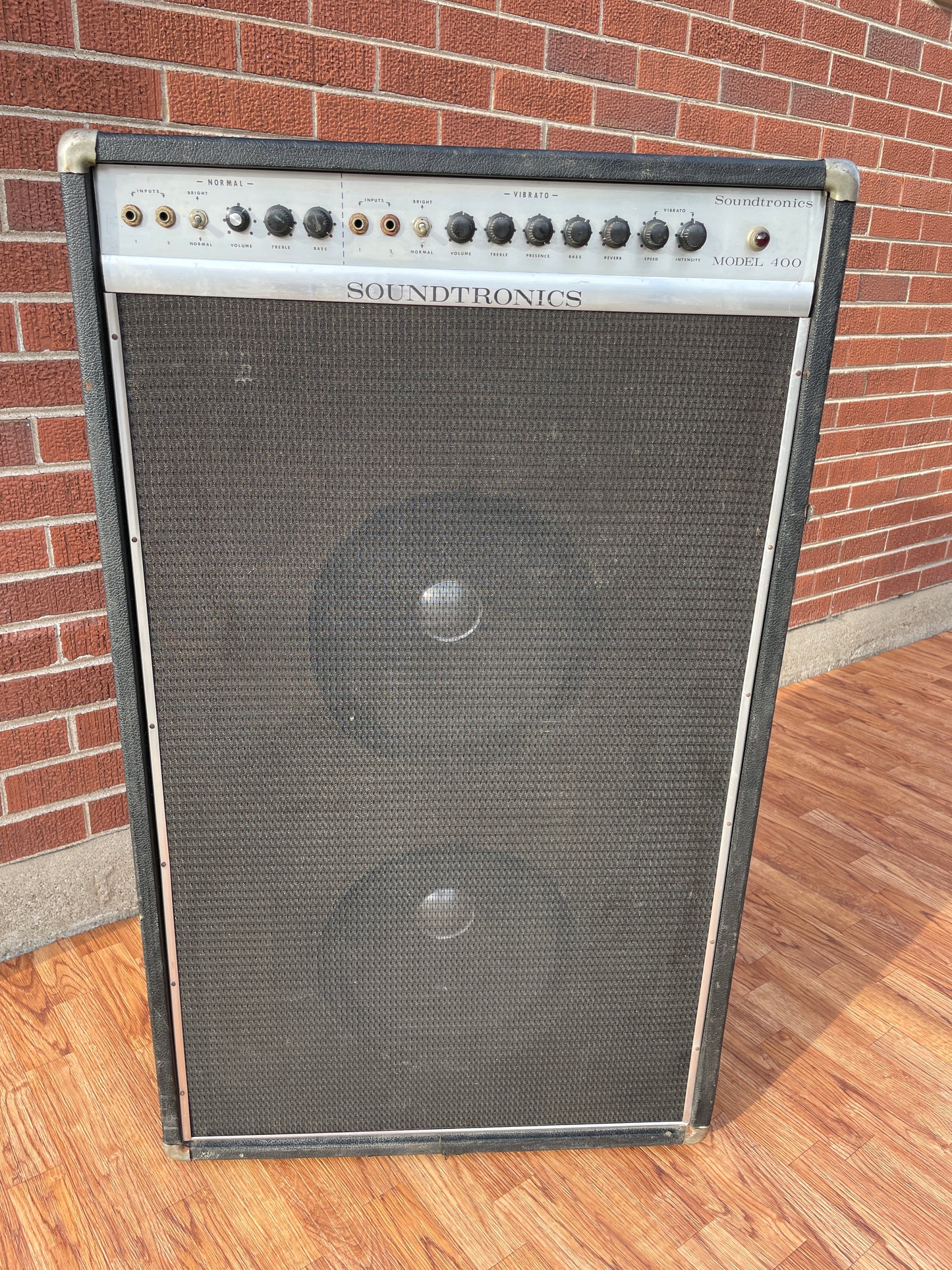 Vintage Soundtronics Model 400 2x12 Guitar Combo Amplifier - Kern