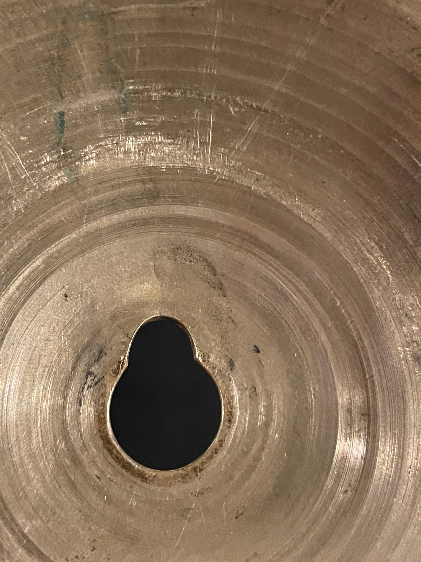 17" Zildjian A 1940s-50s Trans Stamp Crash Cymbal 1216g #684 *Video Demo*