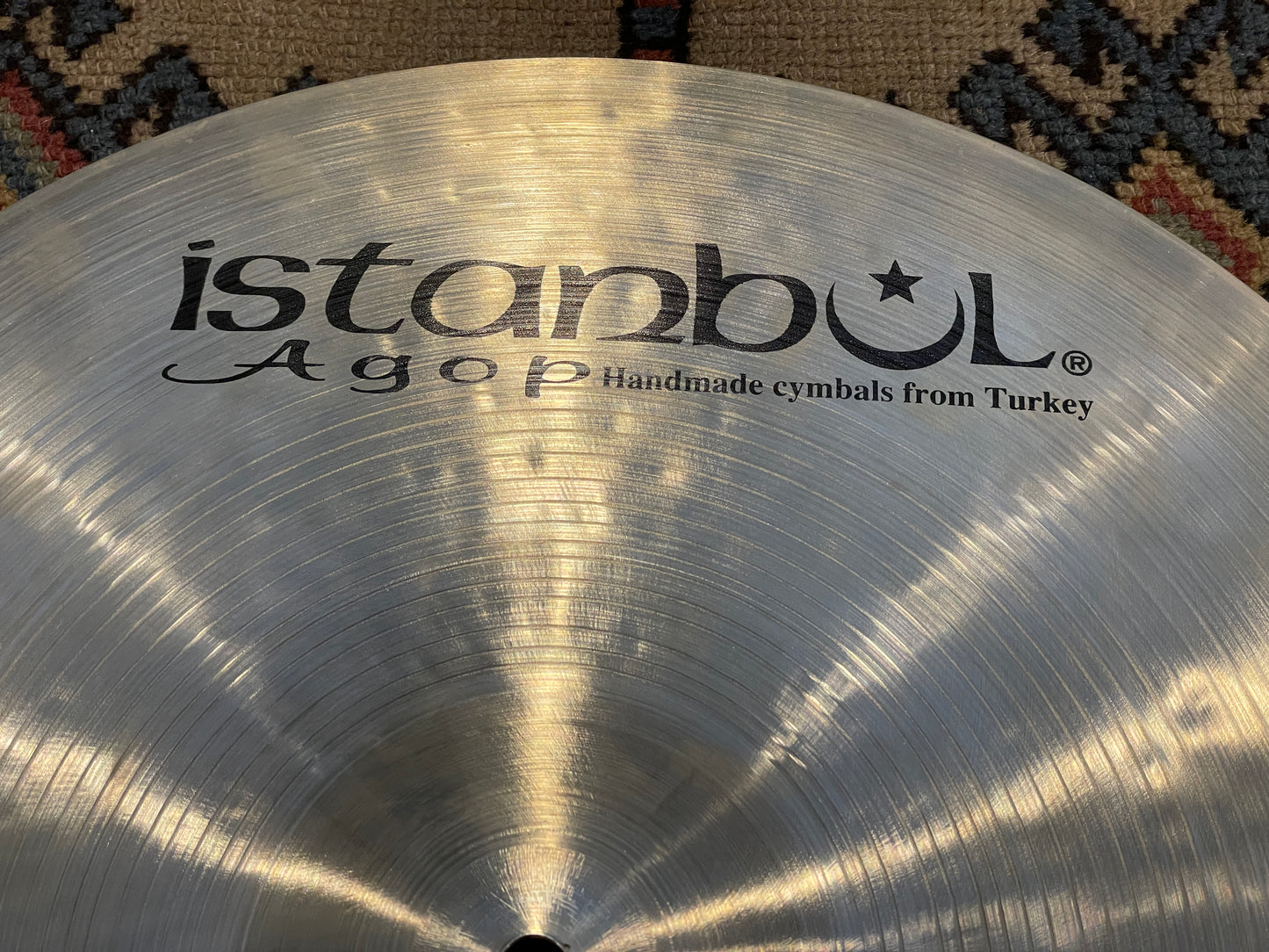 18" Istanbul Agop Traditional Dark Crash Cymbal 1374g *Video Demo*