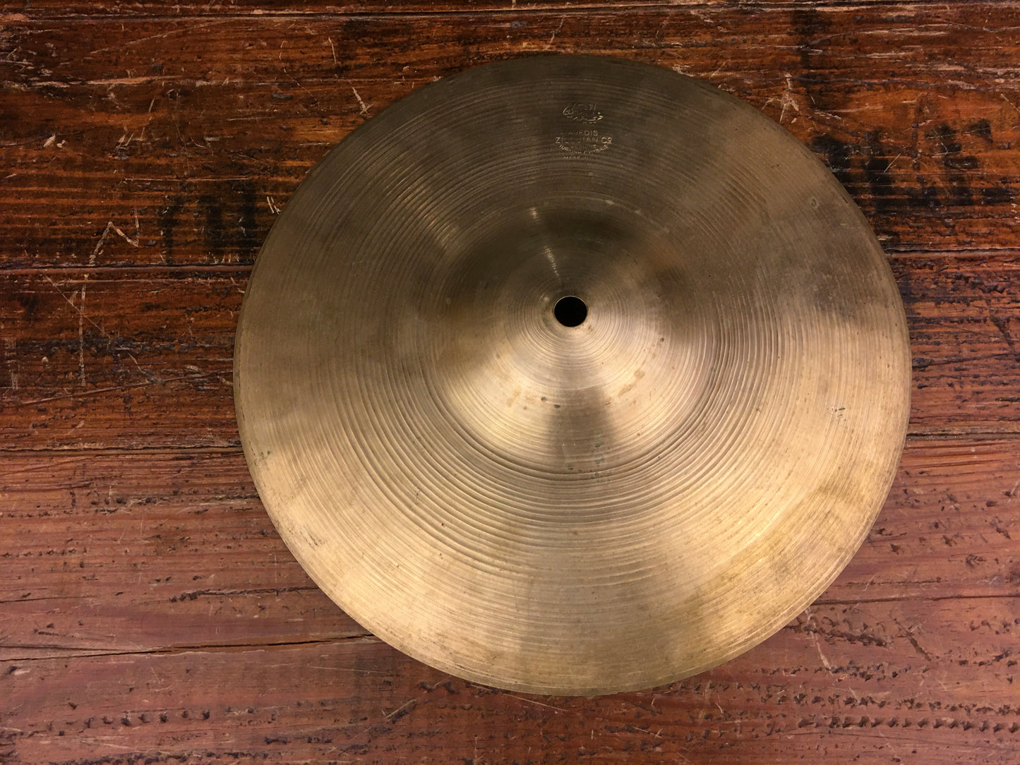 10" Zildjian A 1950s Trans Stamp Splash Cymbal 278g #610