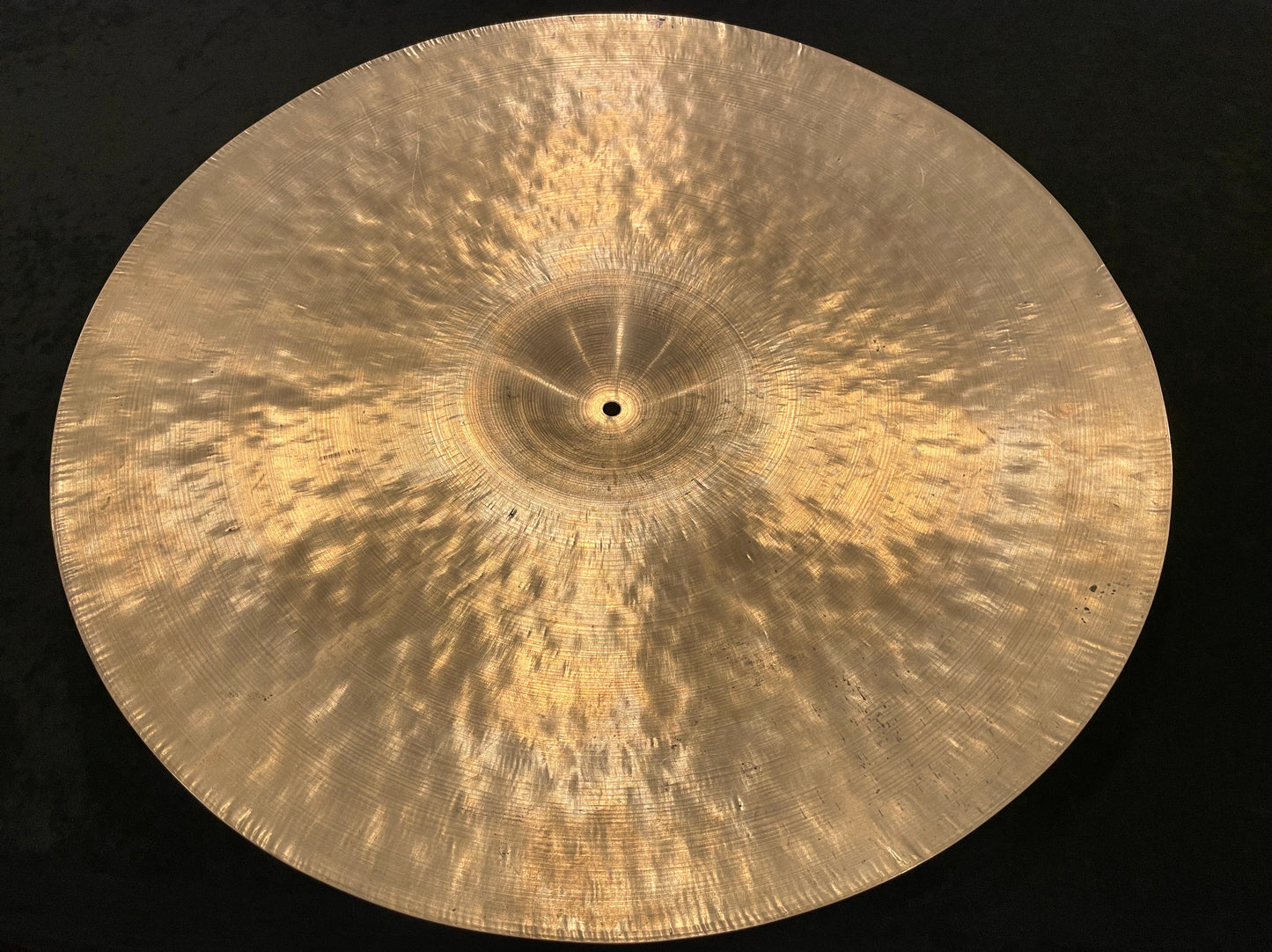 24" Pre-UFIP Hand Hammered Ride Cymbal Made in Italy 3112g *Video Demo*