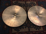 14" Zilco Azco 1970s Hi-Hat Cymbal Pair 760g/938g #652