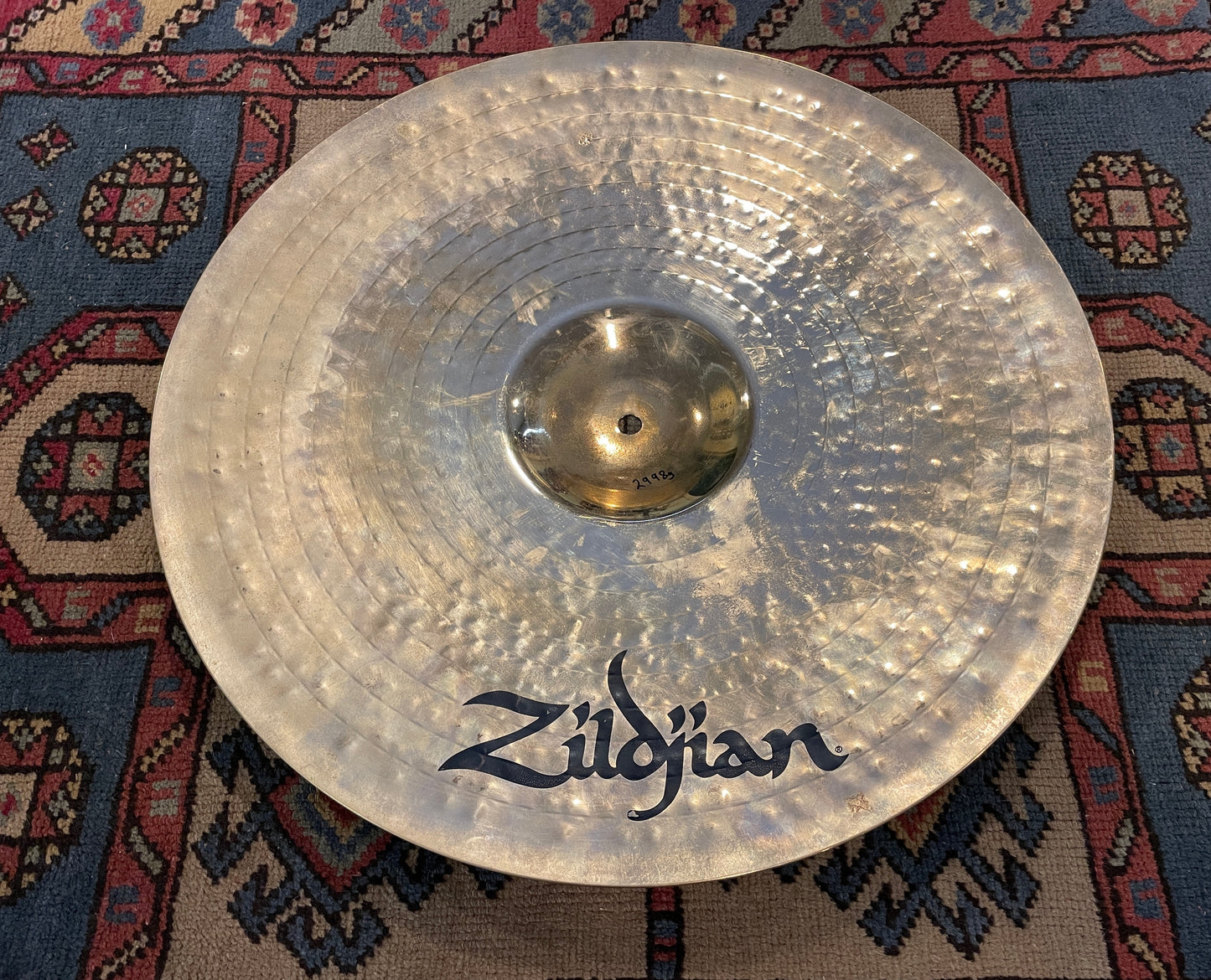 20" Zildjian K Custom Brilliant Ride Cymbal 2998g *Video Demo*