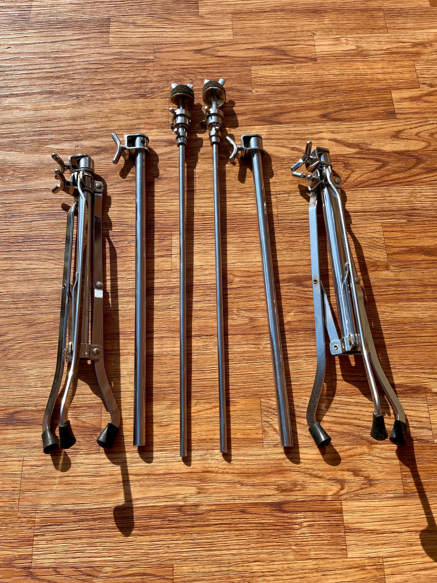 1960s Rogers Swan Leg Model 4403 Cymbal Stand Pair (x2)