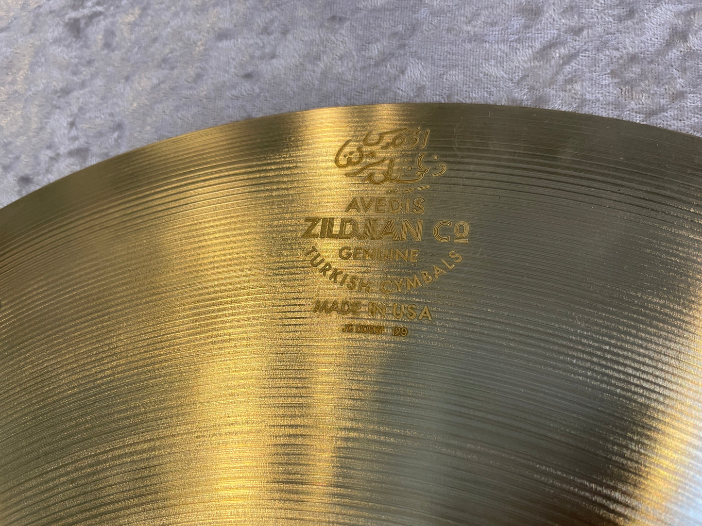 19" Zildjian A A0044 Armand "Beautiful Baby" Ride Cymbal w/ Rivets 1664g
