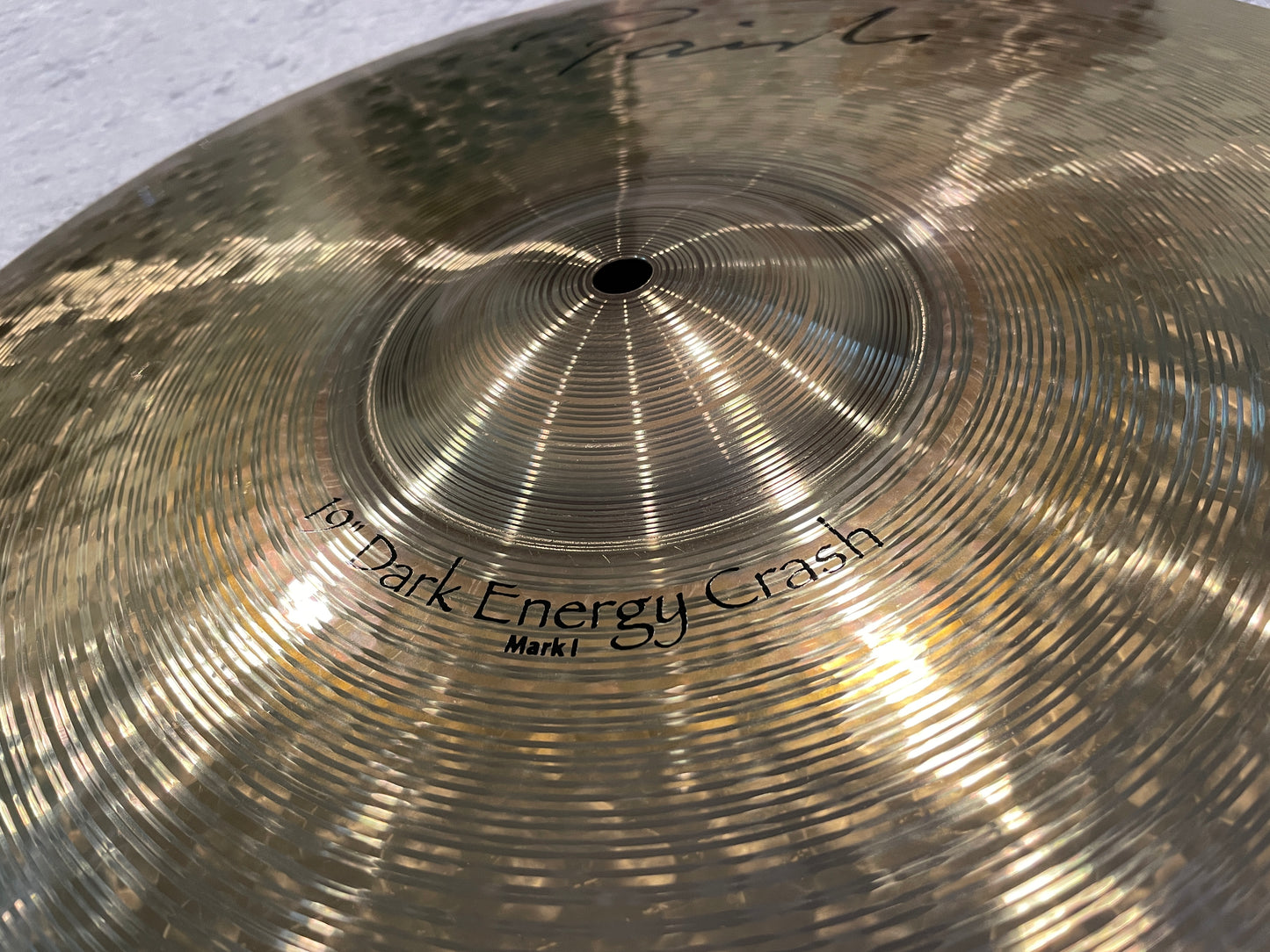 19" Paiste Signature Dark Energy Mark I Crash Cymbal 1714g