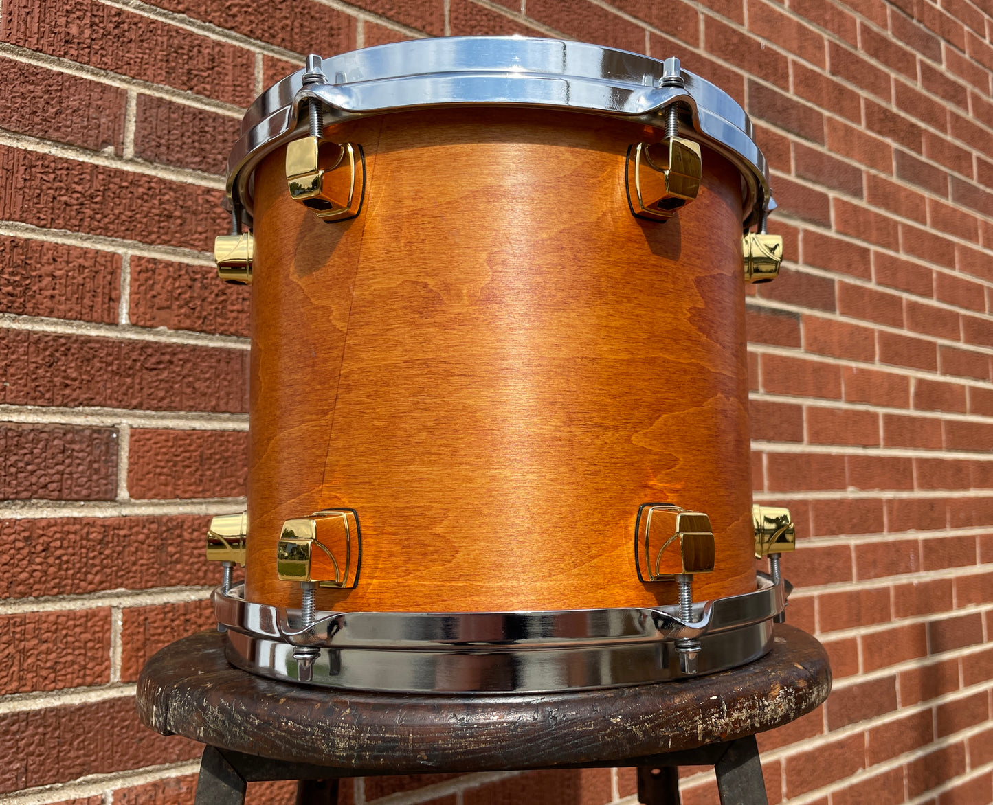 2000s Yamaha Maple Custom 9x10 Tom Drum Vintage Natural MIJ