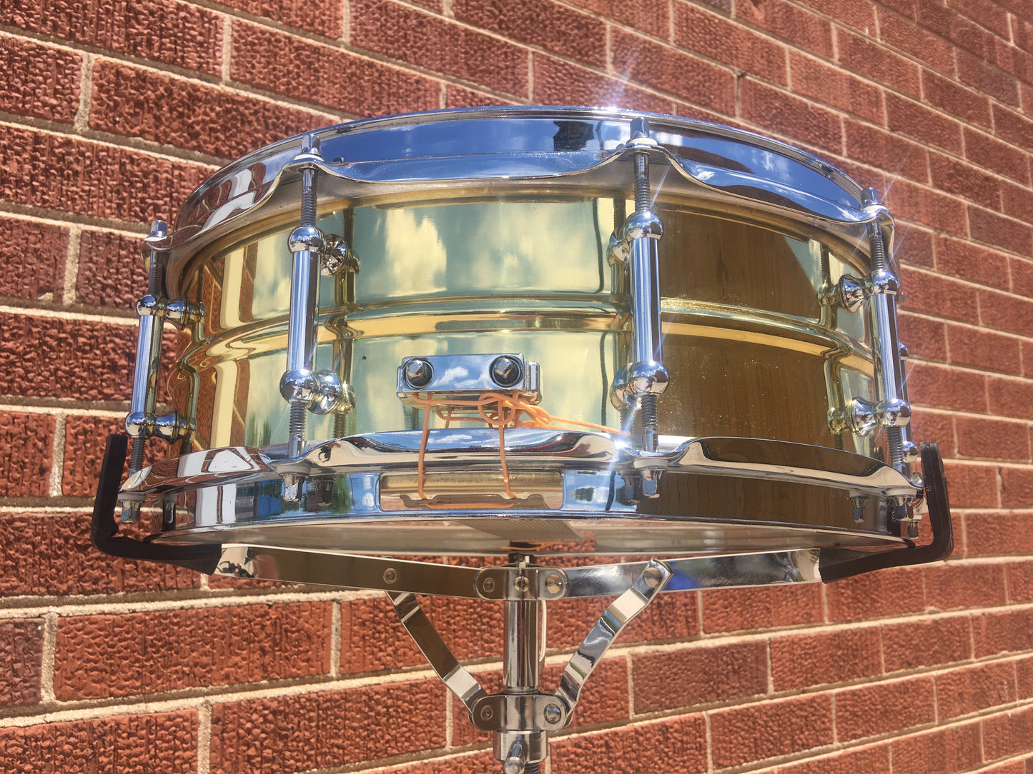 Pearl SensiTone 5x14 Brass Snare Drum w/ Tube Lugs