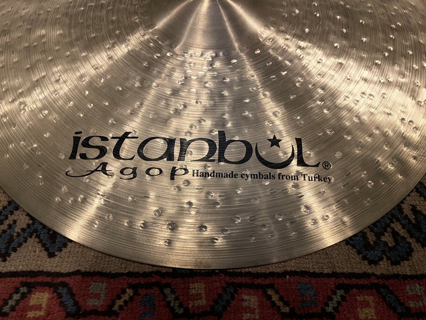 22" Istanbul Agop Mantra Ride Cymbal 2890g Cindy Blackman Santana *Video Demo*