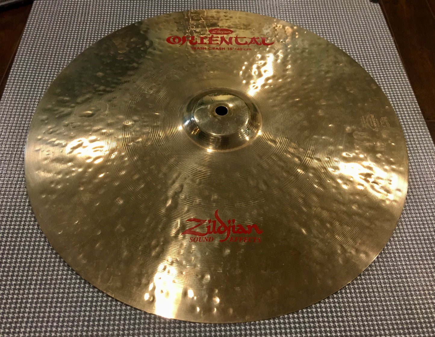 16" Zildjian A Oriental Trash Crash Sound Effects Cymbal 930g