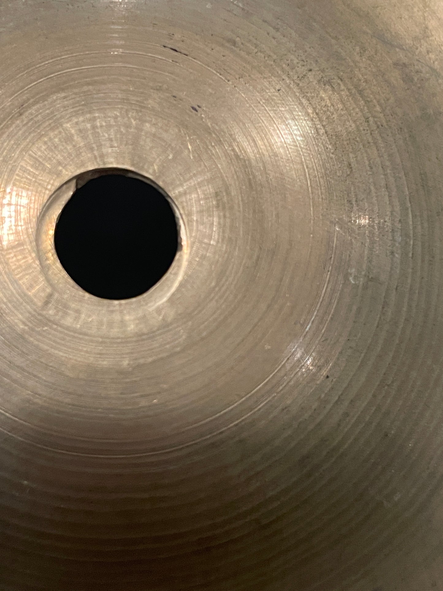 13" Vintage Zenjian Hi-Hat Single / Splash Cymbal 644g #825