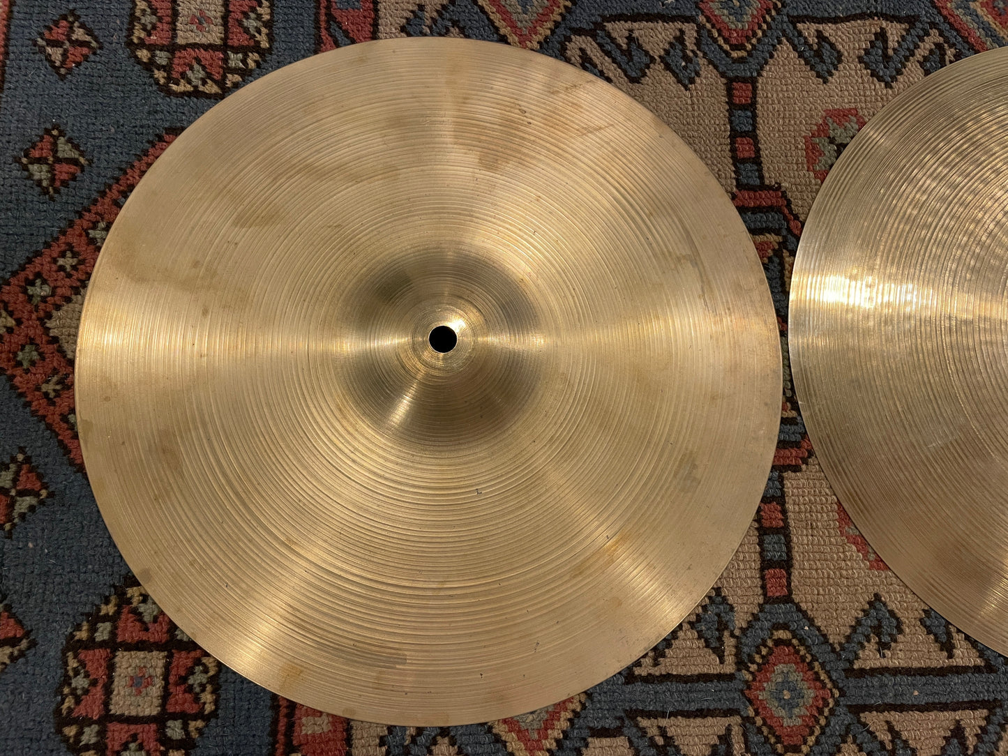 14" Zildjian A 1960s Hi-Hat Cymbal Set 810g/924g #706 *Video Demo*