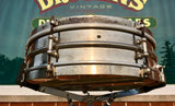 1920s Ludwig Universal 4x14 2pc Heavy Brass Shell Snare Drum
