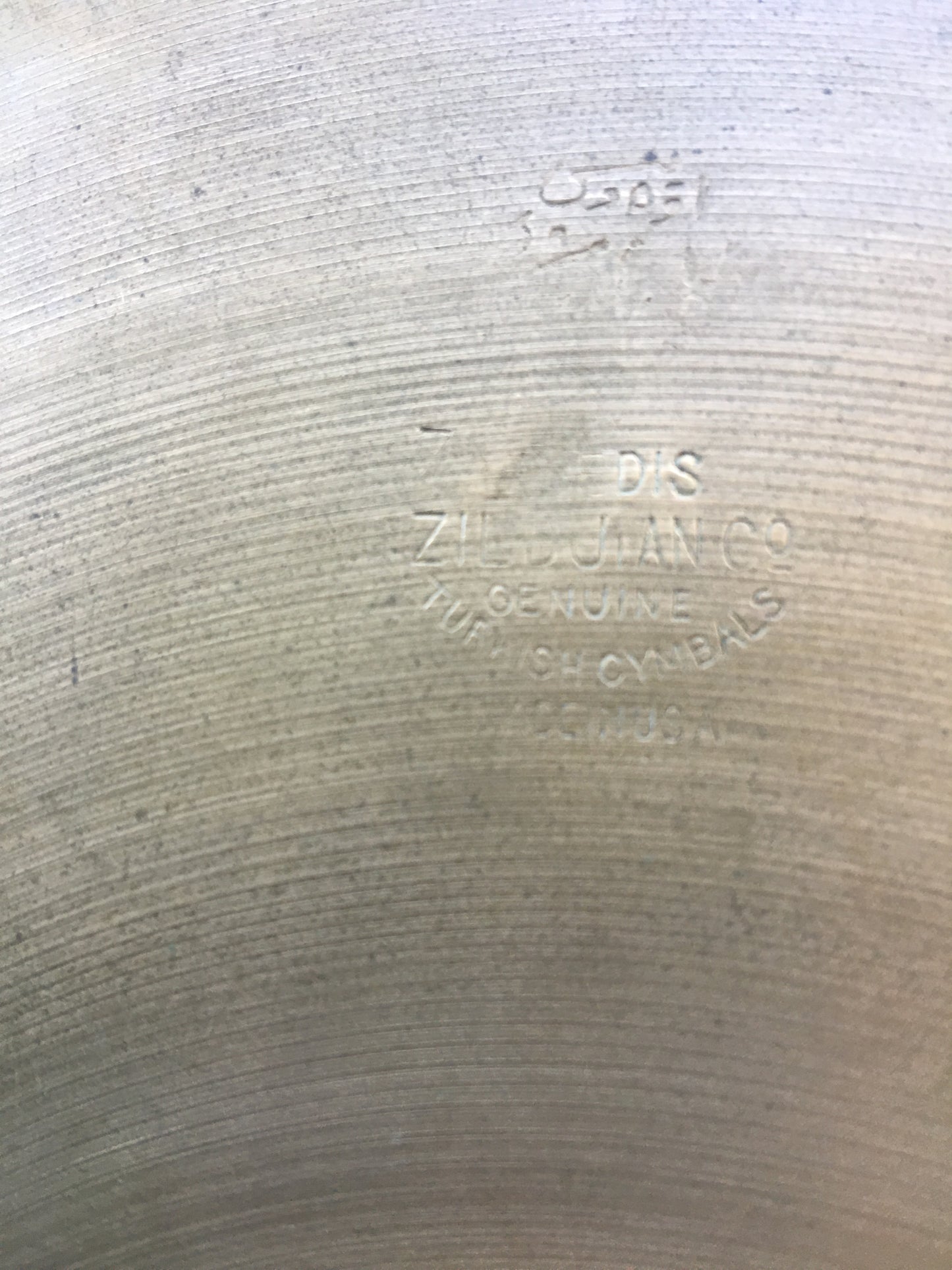 12" Zildjian A 1st / 2nd / Pre-Trans Stamp Splash / Crash Cymbal 356g #671