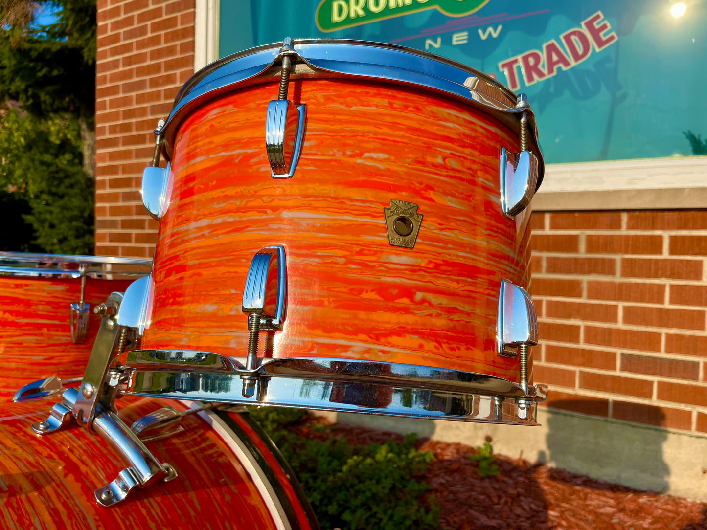 1967 Ludwig Mod Orange Drum Set 20/12/16