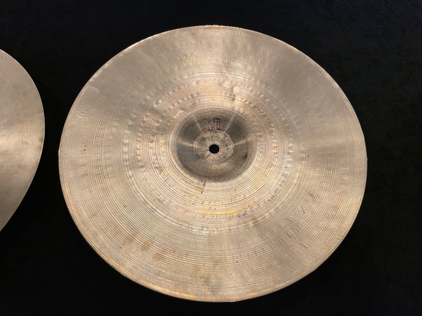 14" Zildjian A 1960s Hi-Hat Cymbal Pair 680g/1244g #642 *Video Demo*