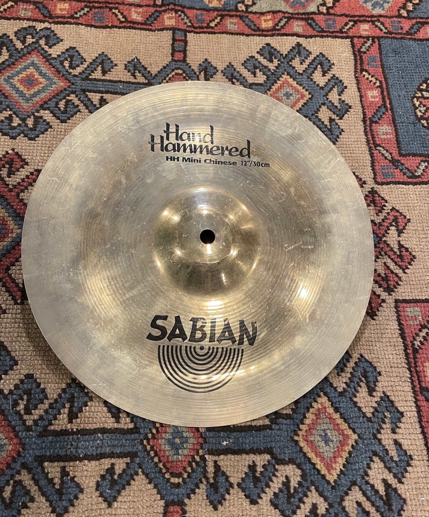 12" Sabian Hand Hammered HH Mini Chinese China Cymbal 422g Virgil Donati