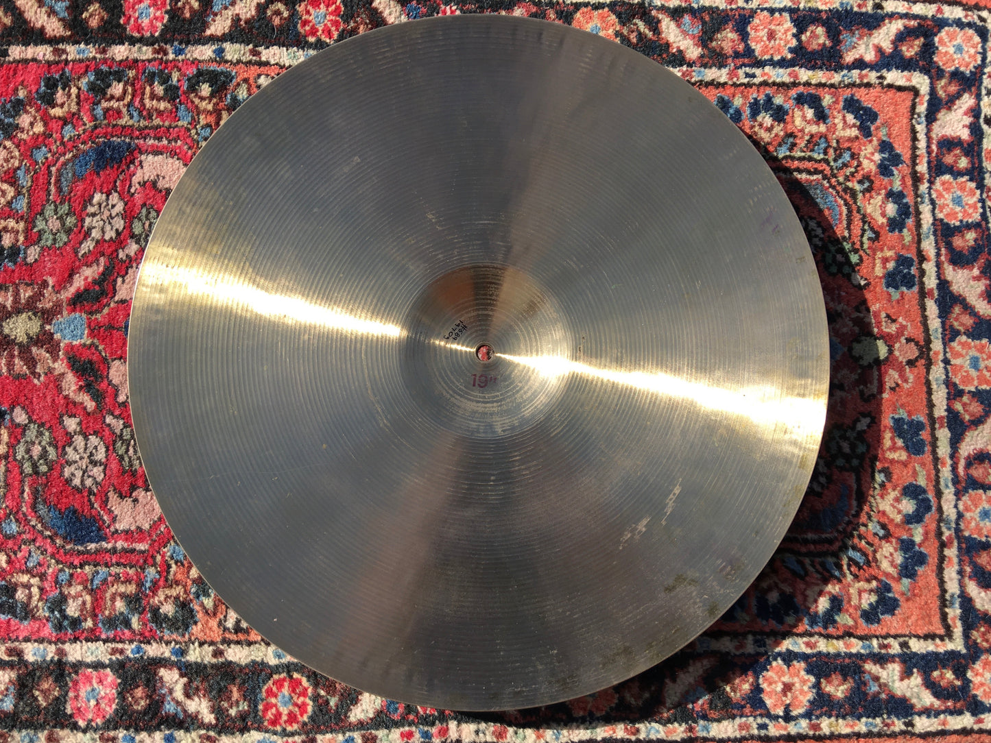 19" Paiste Pre Serial # Formula 602 Medium Ride Cymbal 1970g #589