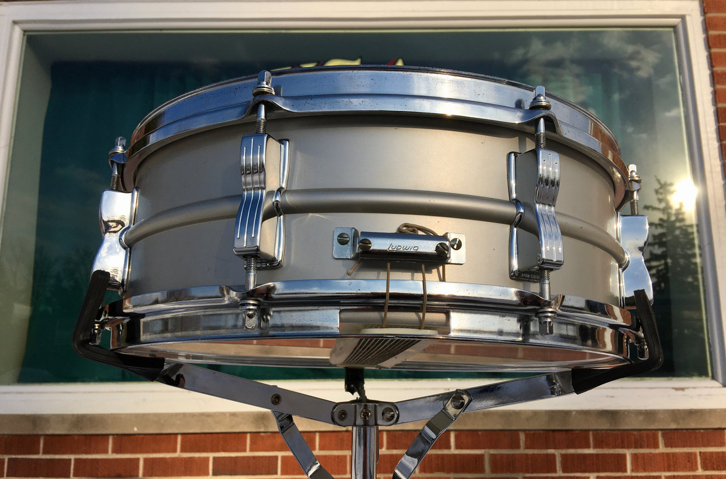 1970s Ludwig 5x14 Acrolite No. 404 Snare Drum