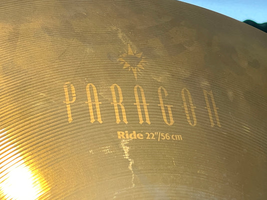 22" Sabian Paragon Neil Peart Ride Cymbal Brilliant 3944g NP2214B