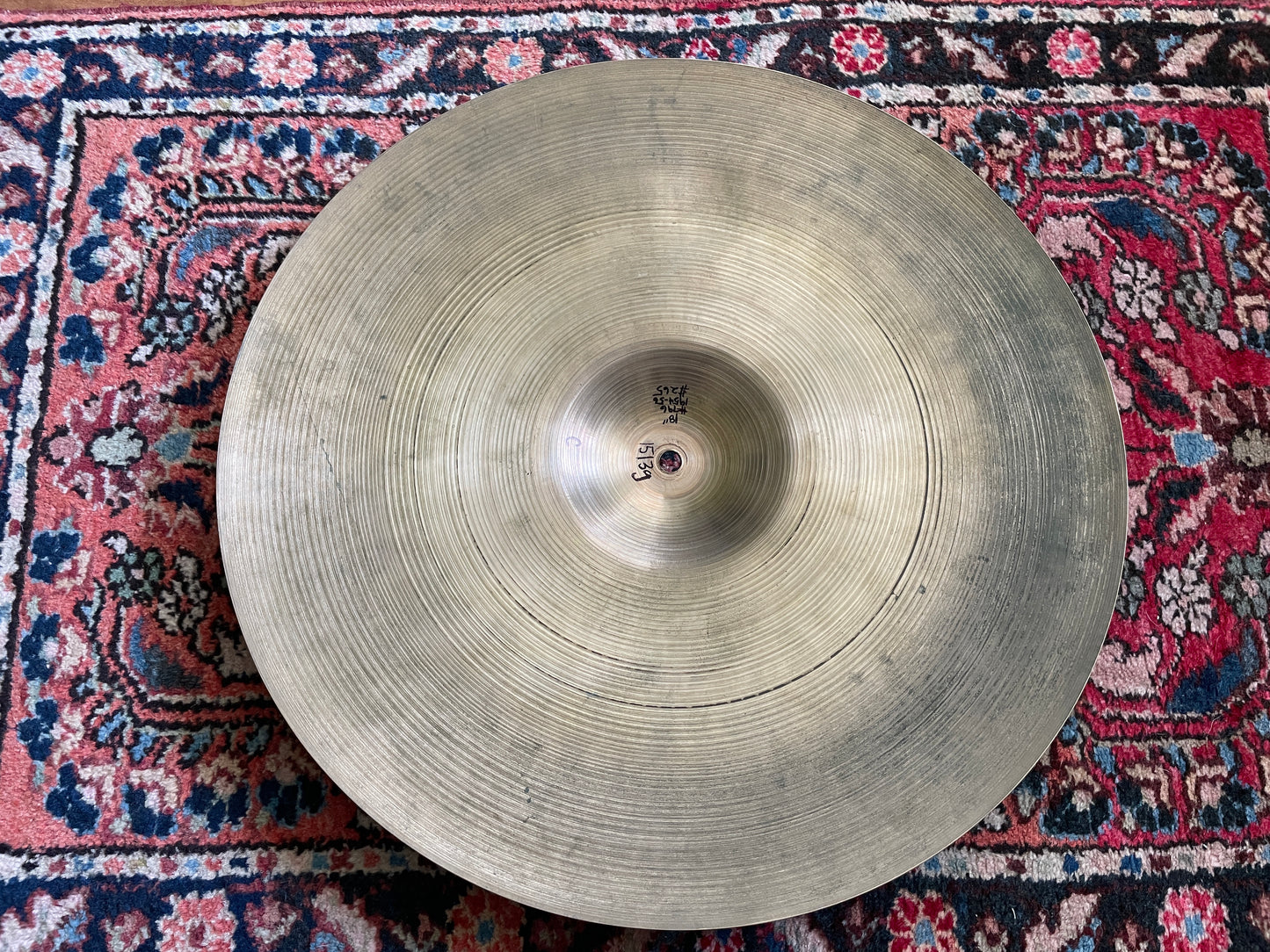 18" Zildjian A 1954-56 Large Block Stamp Crash Cymbal 1513g #796