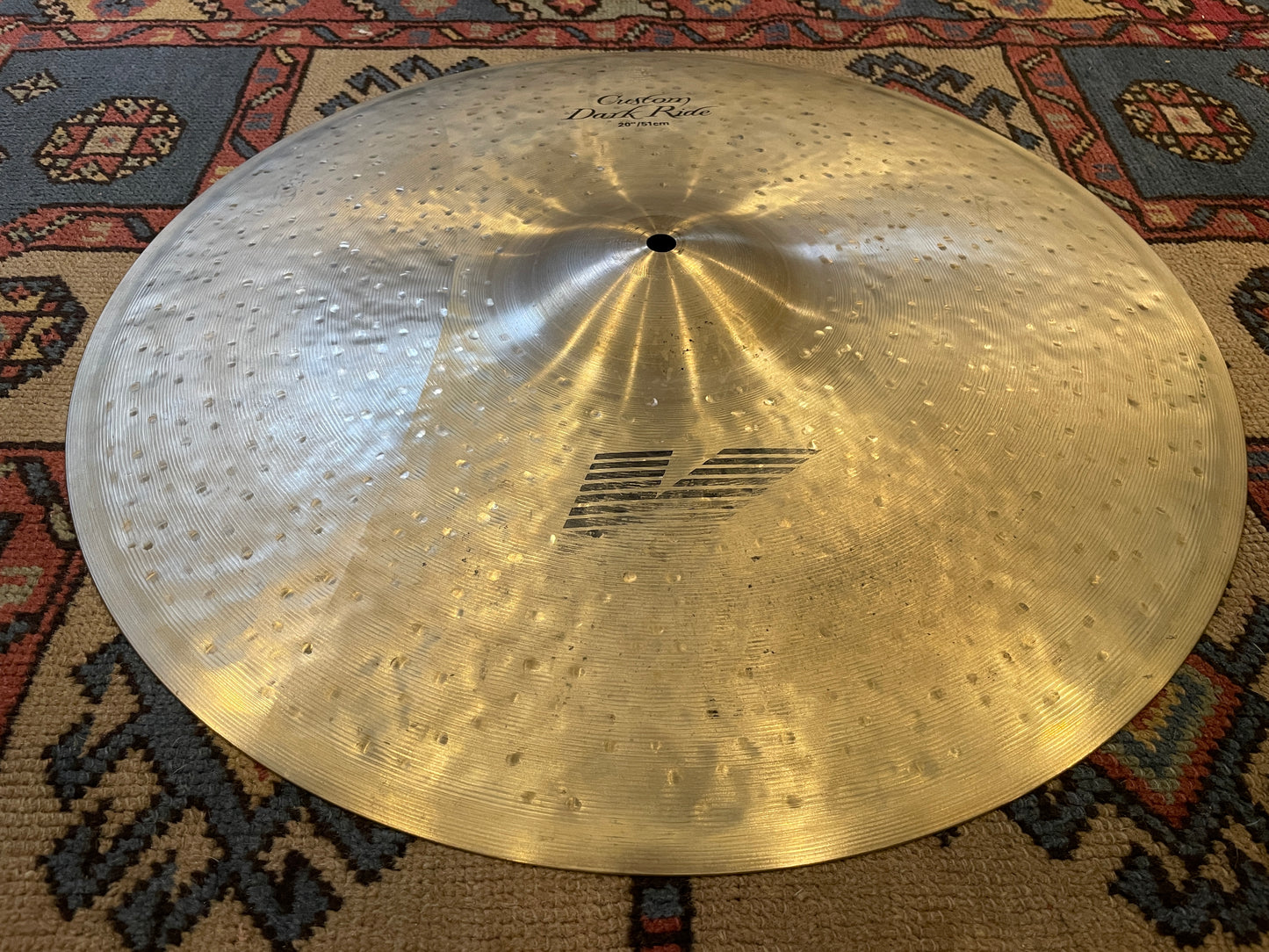 20" Zildjian K Custom Dark Ride Cymbal K0965 2148g